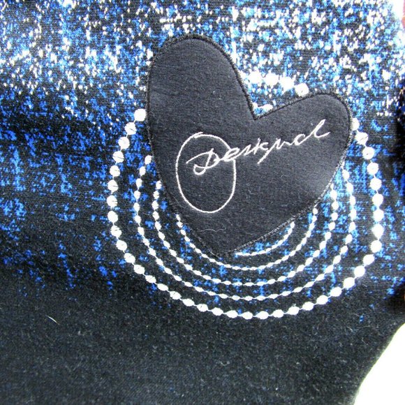 Desigual Black White Dress Office Cocktail Party, Date Casual Designer Women XS - Picture 7 of 12